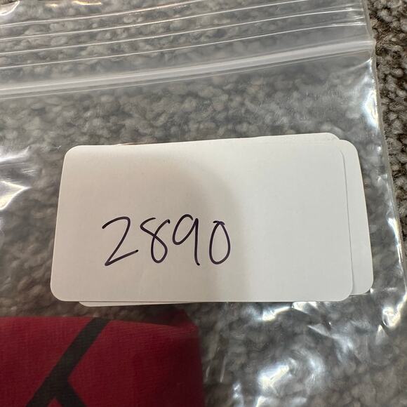 HUGO BOSS Men's Logo Tape-Print T-Shirt Size XL In Red - Picture 8 of 8